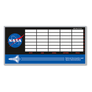 NASA órarend (kétoldalas)