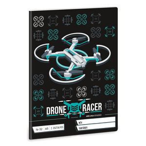 Ars Una Drone Racer A/5 2. oszt. füzet 16-32